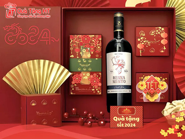 Set rượu vang làm quà tặng
