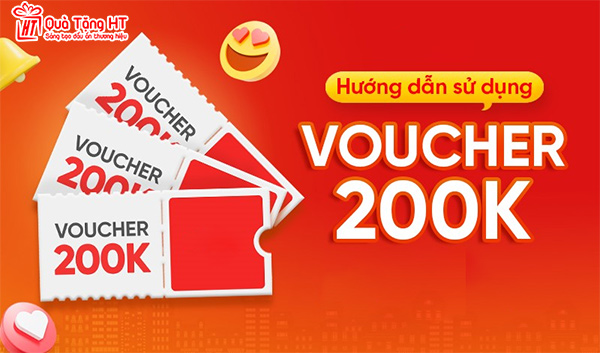 Voucher mua sắm làm quà tặng nhân viên nữ giá trị ngày 8/3