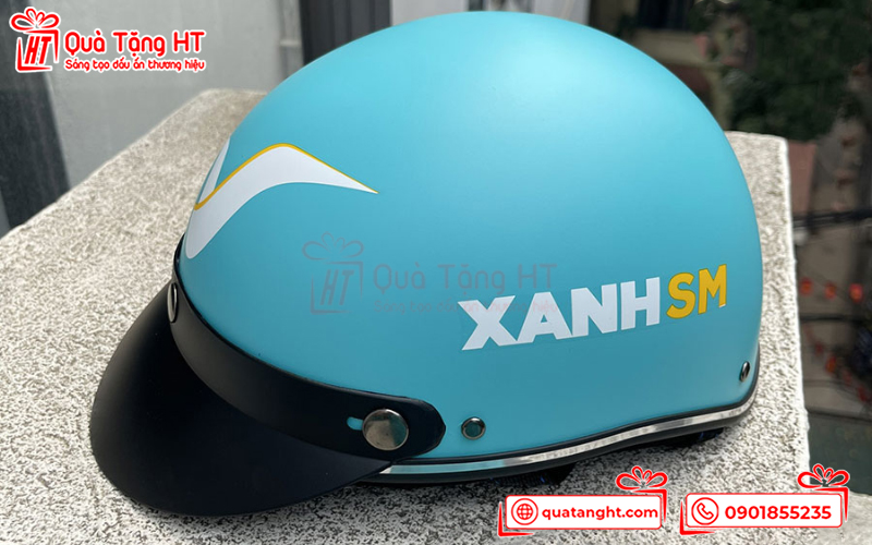 Nón bảo hiểm xe điện Xanh SM