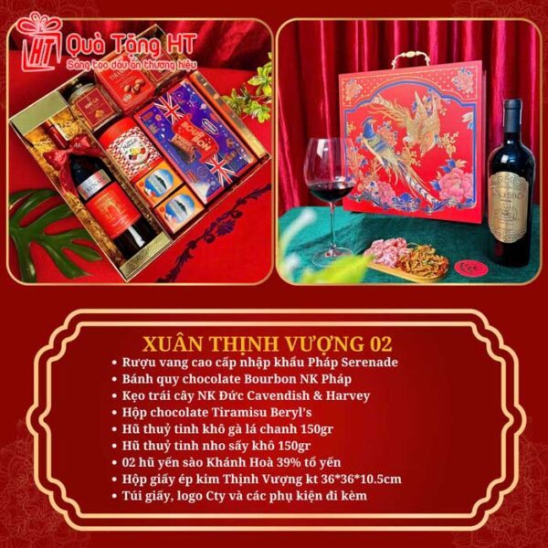 Hộp quà Tết Xuân Thịnh Vượng 02