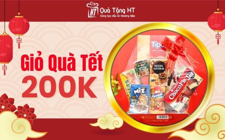 50+ Giỏ Quà Tết 200K Tiết Kiệm Đẹp Chất Lượng Ý Nghĩa 2026