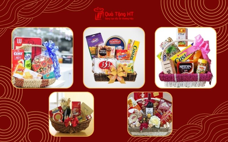 50 Mẫu Giỏ Quà Tết 100K