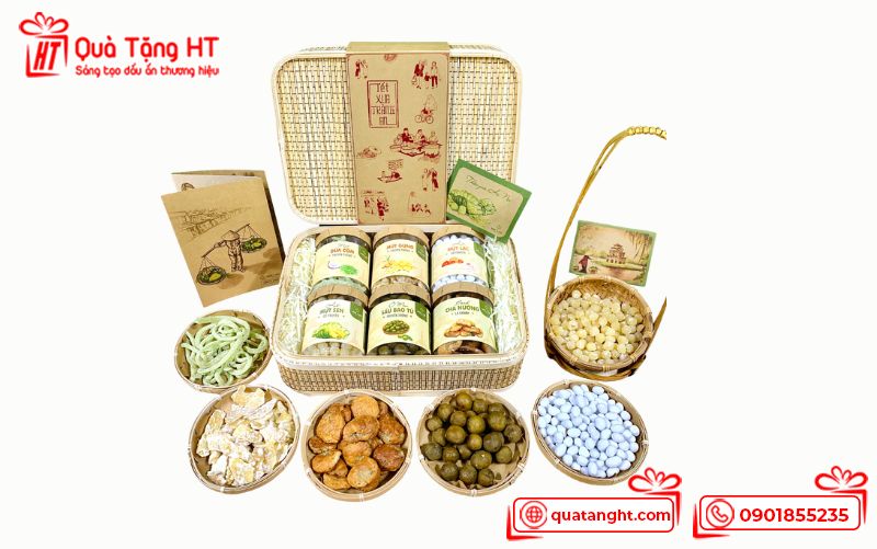 Giỏ quà thiết kế theo yêu cầu riêng