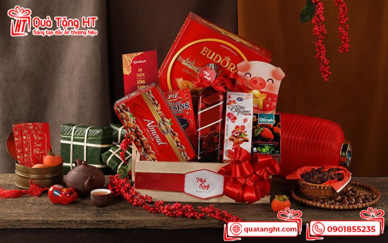 Giỏ quà Tết cao cấp nhập khẩu