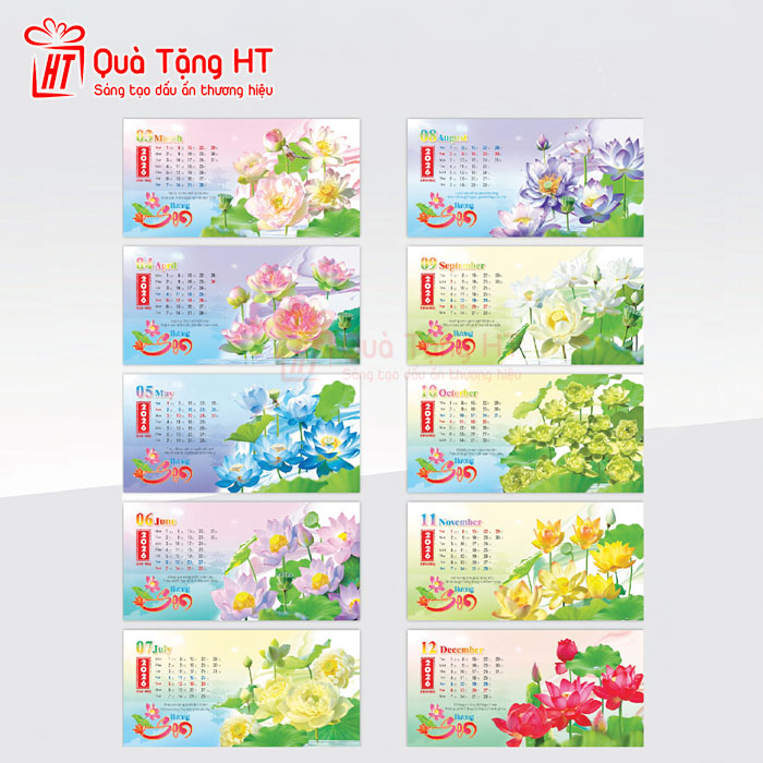 LỊCH ĐỂ BÀN HT01
