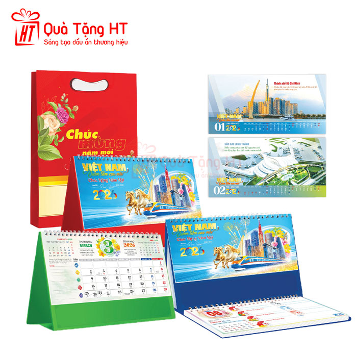 LỊCH ĐỂ BÀN HT10