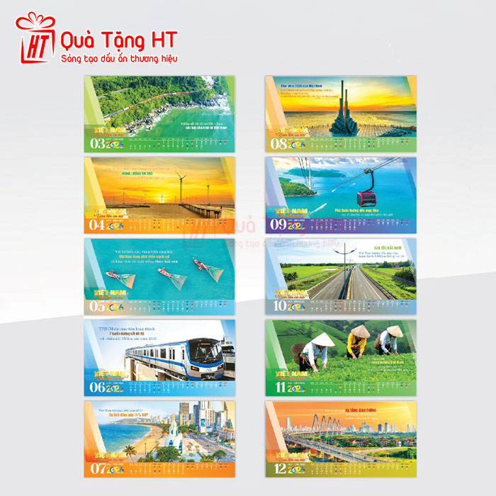 LỊCH ĐỂ BÀN HT11