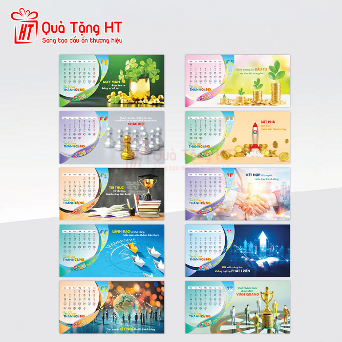 LỊCH ĐỂ BÀN HT19