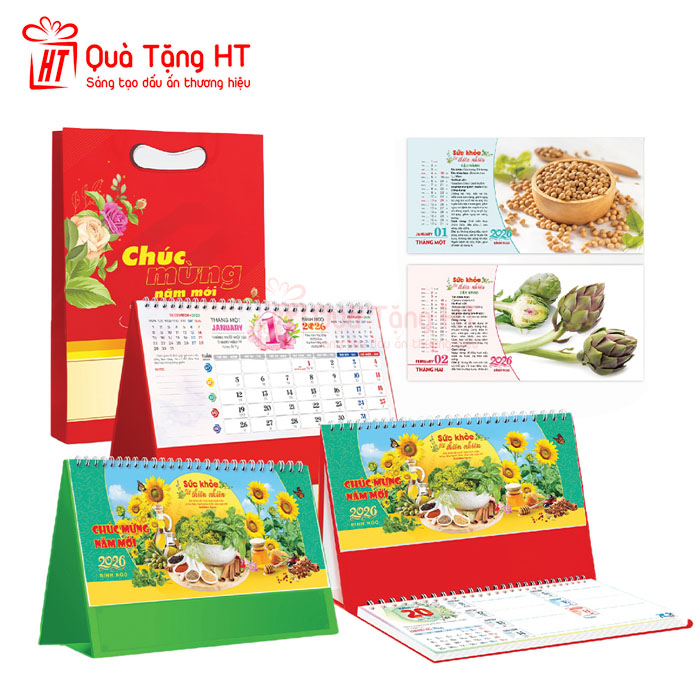 LỊCH ĐỂ BÀN HT34