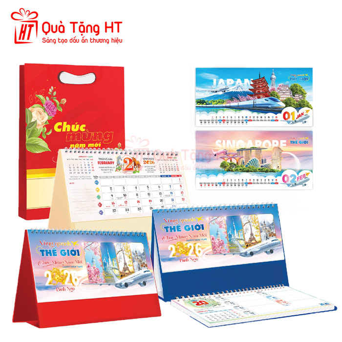 LỊCH ĐỂ BÀN HT39