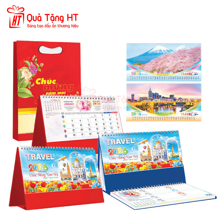 LỊCH ĐỂ BÀN HT41