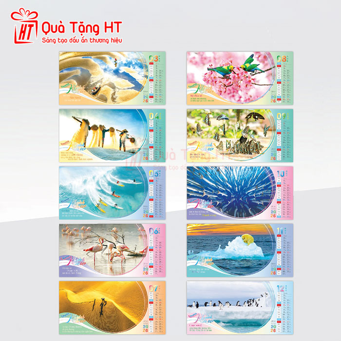 LỊCH ĐỂ BÀN HT5