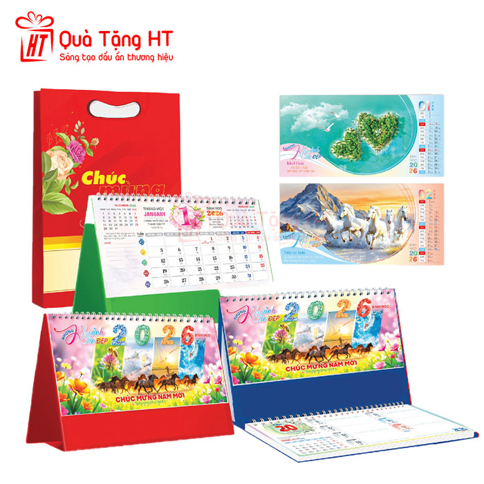 LỊCH ĐỂ BÀN HT7