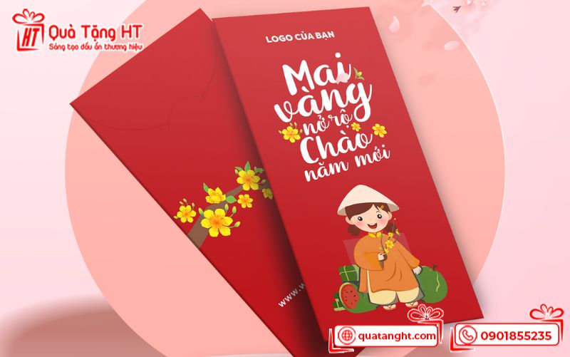 Bao lì xì, thiệp chúc Tết