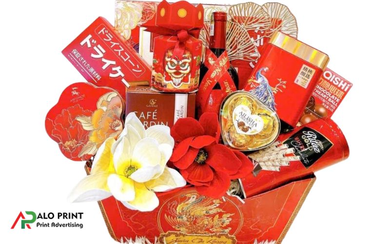 Giỏ quà bánh kẹo cao cấp nhập khẩu