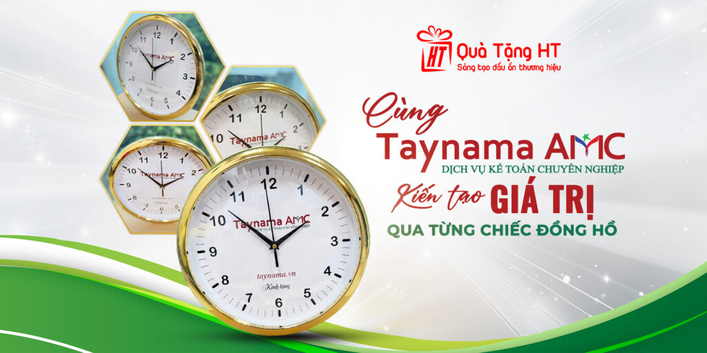 Tri Ân Tây Nam Á AMC: Cảm Ơn Vì Đã Chọn HT Trong Dự Án Đồng Hồ Treo Tường Thương Hiệu