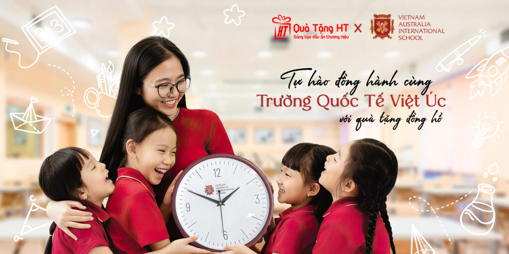 Tri Ân Trường Việc Úc – Kiến Tạo Thương Hiệu Qua Dự Án Đồng Hồ In Logo