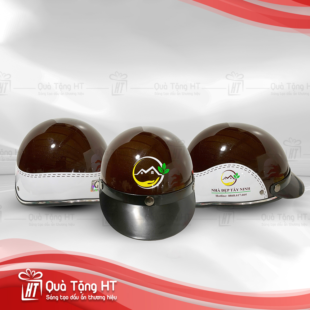HT – Giải Pháp Sản Xuất Nón Bảo Hiểm In Logo Cho Doanh Nghiệp