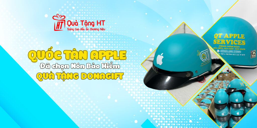 Tự Hào Cùng Quốc Tấn Apple – Sản Xuất Nón Bảo Hiểm In Logo Nâng Tầm Nhận Diện Thương Hiệu