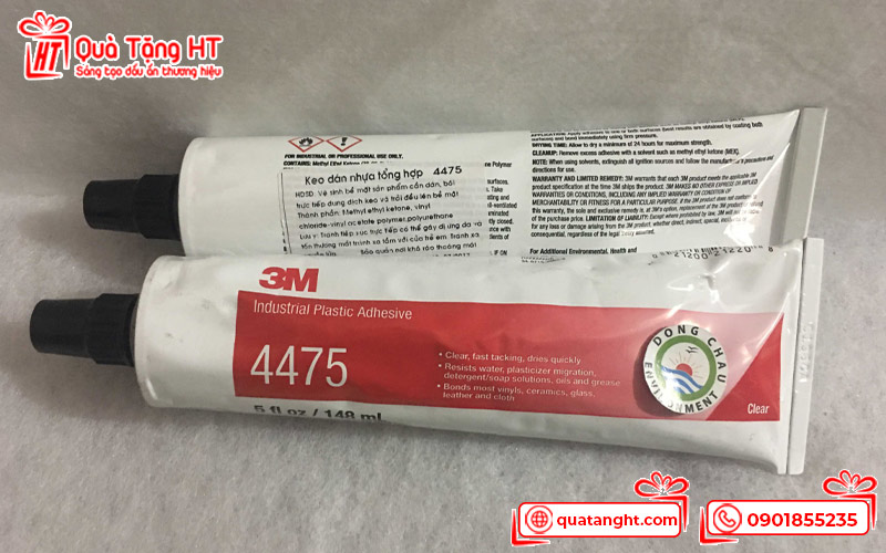 Sử dụng keo dán nhựa dẻo chuyên dụng
